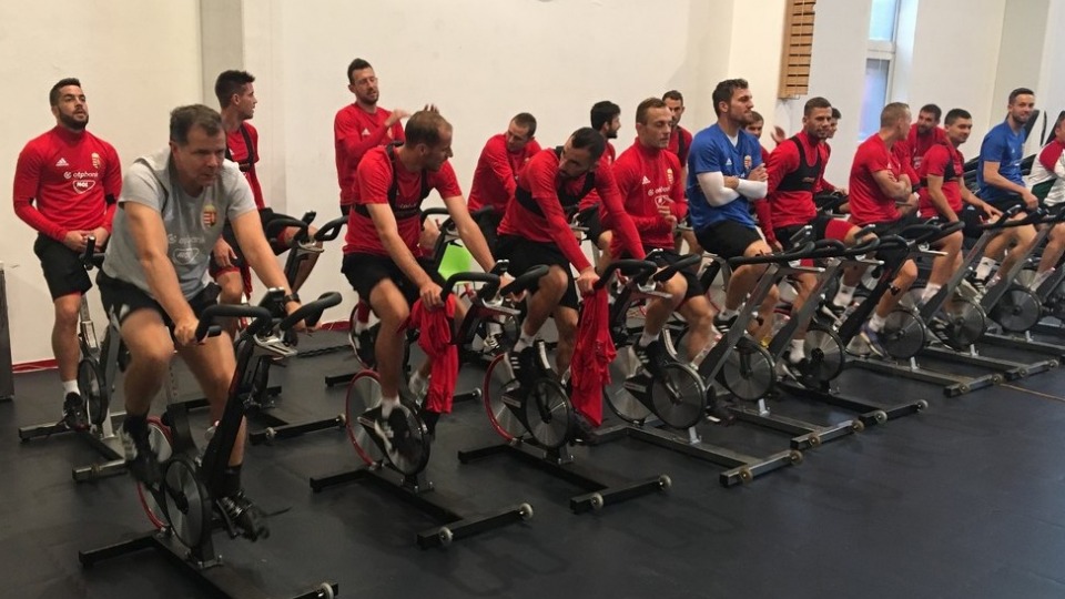 National team preparing in Telki for World Cup double-header