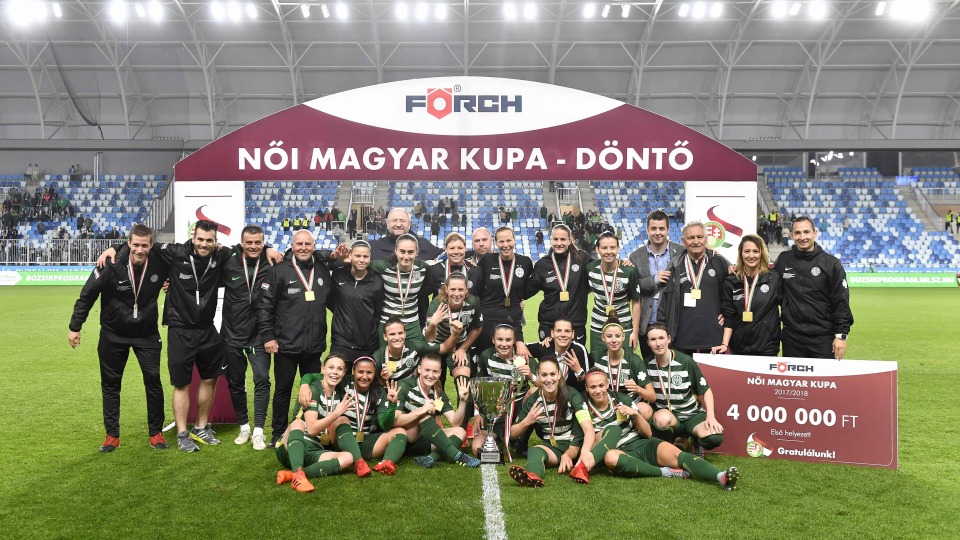 Fradi create history with fourth Hungarian Cup success