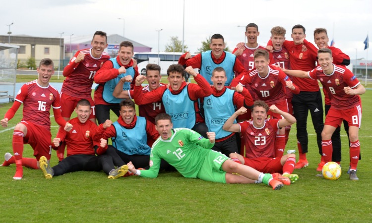 Late goal gives Hungary men's U17s three out of three in Euro group stage