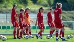 Women’s Under-19 squad trains at Telki