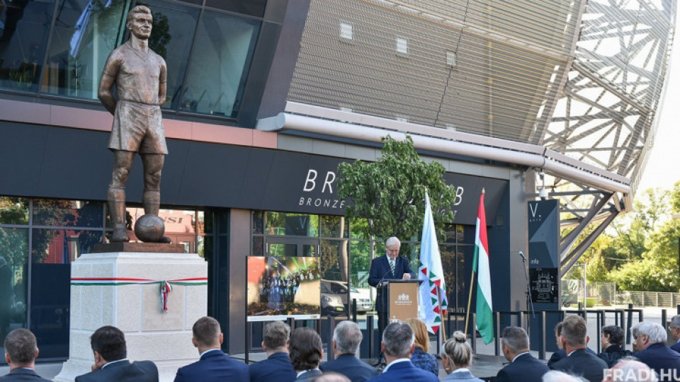 Sándor Kocsis statue unveiled