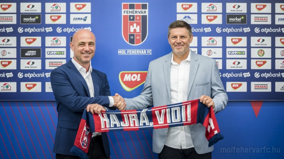 Gábor Márton takes the reins at Fehérvár