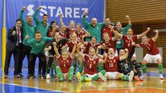 Women's futsal national team reaches Euro finals!