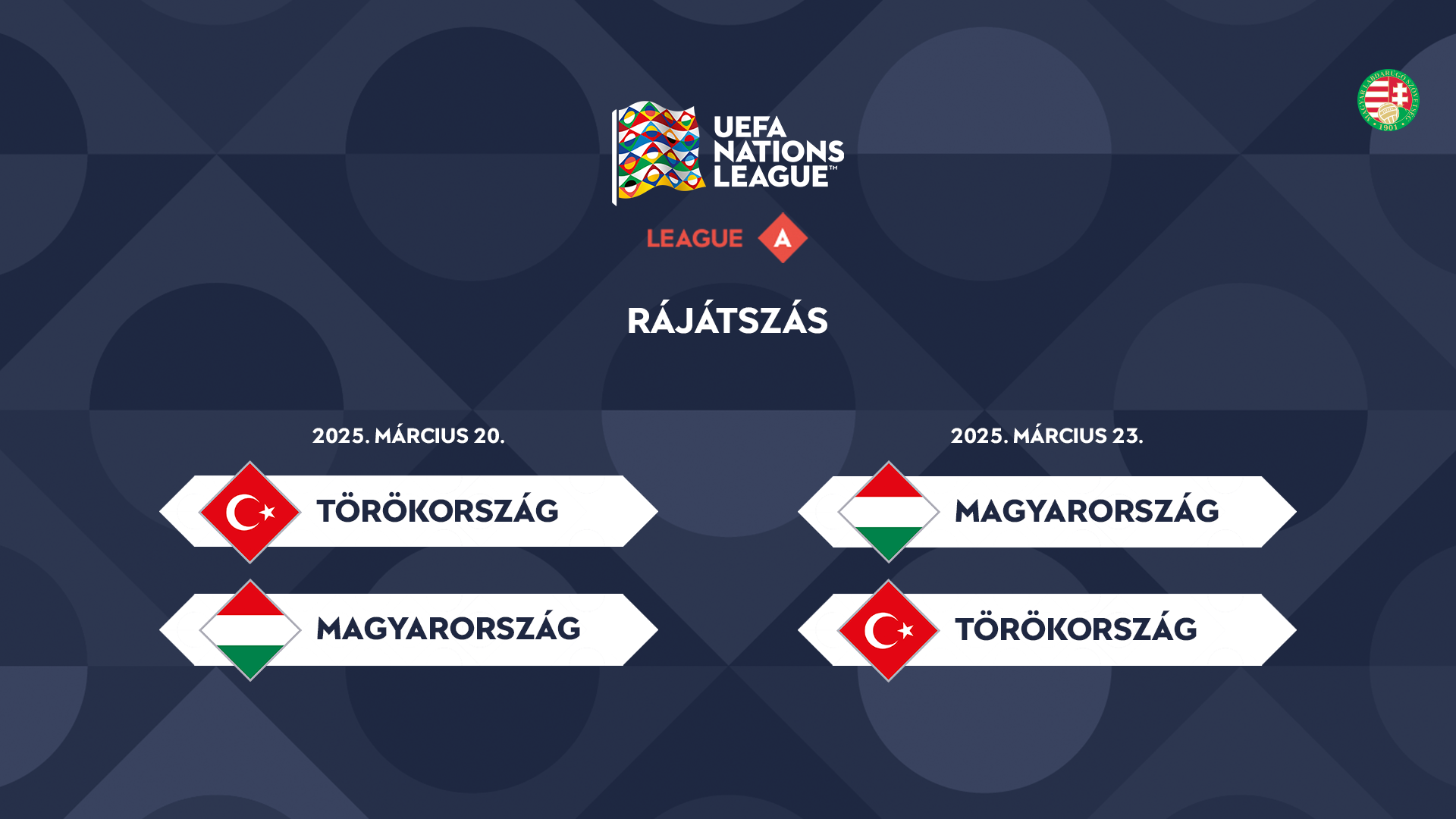 Hungary to face Turkey in Nations League play-offs