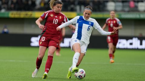 Hungary Women suffer three-goal defeat in Finland